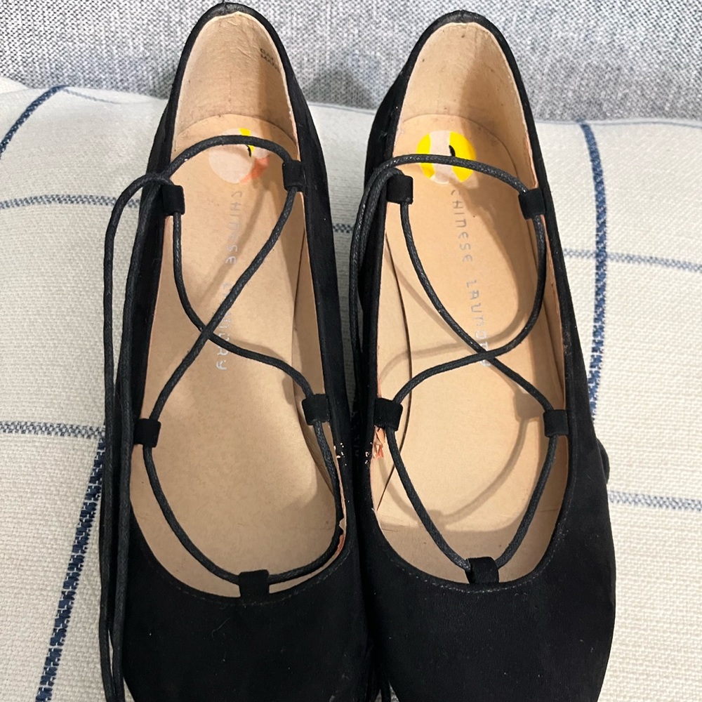 Chinese Laundry Lace Up Flats